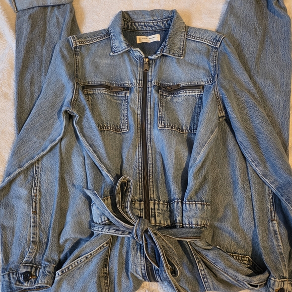 Lucky Brand Pants - Lucky Brand Blue Denim Jumpsuit